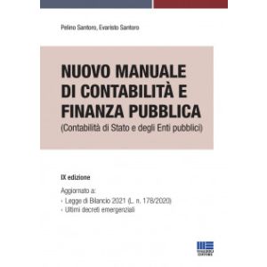 NUOVO MANUALE DI CONTABILITA' E FINANZA PUBBLICA