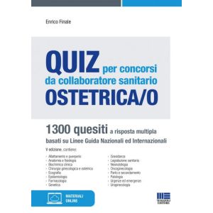 QUIZ PER I CONCORSI DA COLLABORATORE SANITARIO OSTETRICA/O