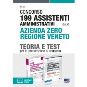 *KIT CONCORSO 199 ASSISTENTI AMMINISTRATIVI (Cat. C) AZIENDA ZERO REGIONE VENETO