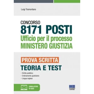 CONCORSO 8171 POSTI Ufficio per il processo MINISTERO GIUSTIZIA