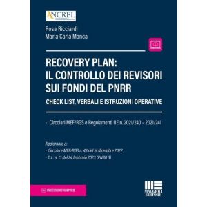 RECOVERY PLAN: IL CONTROLLO DEI REVISORI SUI FONDI DEL PNRR
