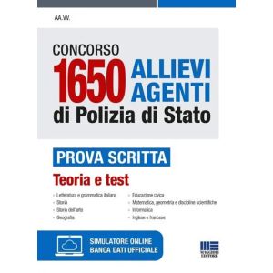 CONCORSO 1650 ALLIEVI AGENTI POLIZIA DI STATO