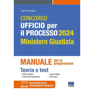 CONCORSO UFFICIO PER PROCESSO 2024 Ministero Giustizia