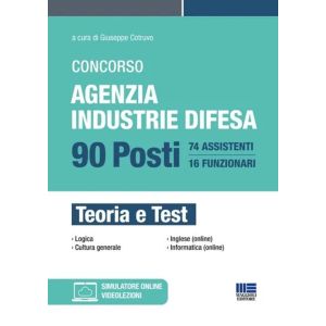 CONCORSO AGENZIA INDUSTRIE DIFESA 90 POSTI