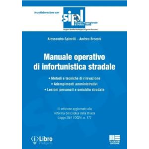 MANUALE OPERATIVO DI INFORTUNISTICA STRADALE