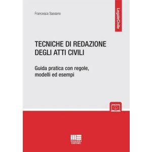 TECNICHE DI REDAZIONE DEGLI ATTI CIVILI