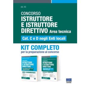 CONCORSO ISTRUTTORE E ISTRUTTORE DIRETTIVO 2024 Area tecnica Cat. C e D negli En ti locali