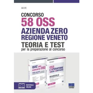 KIT CONCORSO 58 OSS 2024 Azienda Zero Regione Veneto