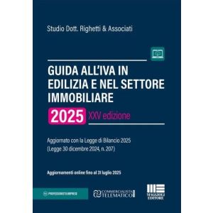 GUIDA ALL'IVA IN EDILIZIA E NEL SETTORE IMMOBILIARE