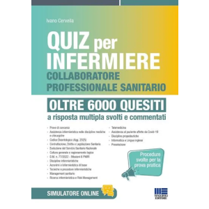 QUIZ PER INFERMIERE Collaboratore Professionale Sanitario OLTRE 6000 QUESITI