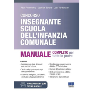 CONCORSO INSEGNANTE SCUOLA DELL'INFANZIA COMUNALE