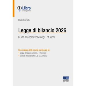 LEGGE DI BILANCIO 2026