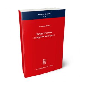 DIRITTO D'AUTORE E SUPPORTO DELL'OPERA