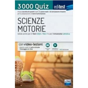 SCIENZE MOTORIE raccolta di 3.000 Quiz