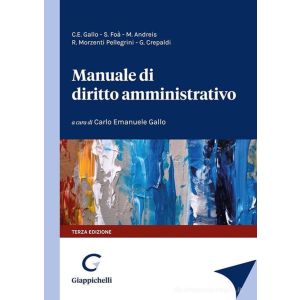 MANUALE DI DIRITTO AMMINISTRATIVO