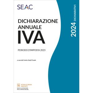 DICHIARAZIONE ANNUALE IVA 2024 E-book