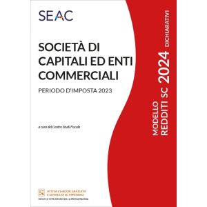 MODELLO REDDITI 2024 SOCIETÀ DI CAPITALI ED ENTI COMMERCIALI E-book