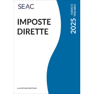 IMPOSTE DIRETTE 2025 tascabile