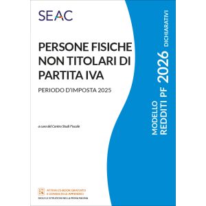 MODELLO REDDITI 2026 PERSONE FISICHE NON TITOLARI DI P.IVA E-book