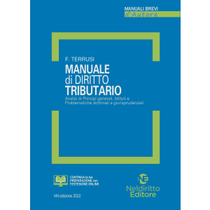 MANUALE DI DIRITTO TRIBUTARIO 2022