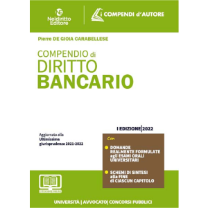 COMPENDIO DI DIRITTO BANCARIO