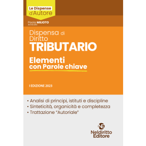 DISPENSA DI DIRITTO TRIBUTARIO