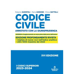 *CODICE CIVILE 2023 Annotato con la giurisprudenza