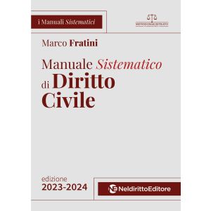 MANUALE SISTEMATICO DI DIRITTO CIVILE 2023-2024