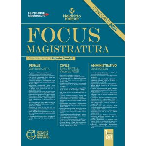 FOCUS MAGISTRATURA - CONCORSO 2024 400 MAGISTRATI
