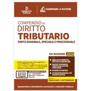 COMPENDIO DI DIRITTO TRIBUTARIO 2024