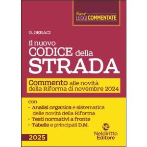 IL NUOVO CODICE DELLA STRADA. Commento alle novità introdotte dalla Riforma 2024