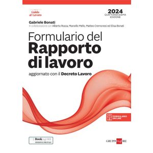 FORMULARIO DEL RAPPORTO DI LAVORO 2024
