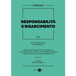 RESPONSABILITÀ E RISARCIMENTO 2024