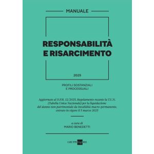 RESPONSABILITÀ E RISARCIMENTO 2025