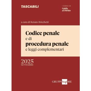 CODICE PENALE E DI PROCEDURA PENALE E LEGGI COMPLEMENTARI 2025 Pocket