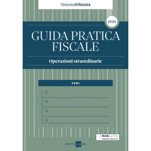 OPERAZIONI STRAORDINARIE 2026 guida pratica fiscale