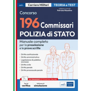 CONCORSO 196 COMMISSARI POLIZIA DI STATO