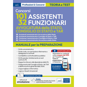 CONCORSO 101 Assistenti 32 Funzionari AVVOCATURA DELLO STATO, CONSIGLIO DI STATO E TAR