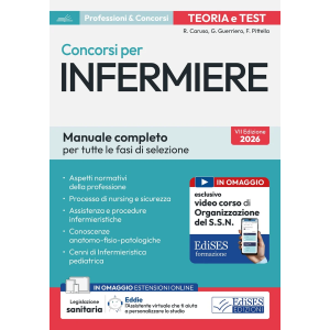 CONCORSI PER INFERMIERE 2026 Manuale completo