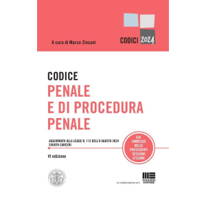 CODICE PENALE E DI PROCEDURA PENALE 2024