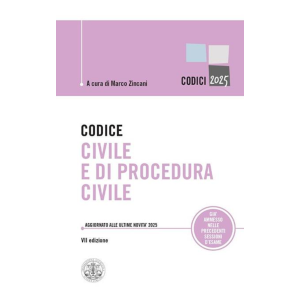 CODICE CIVILE E DI PROCEDURA CIVILE 2025