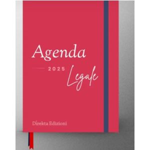 AGENDA LEGALE 2025 Colore rossa