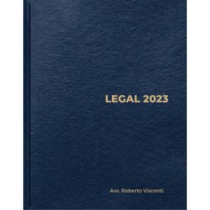 AGENDA LEGALE 2025 Blu Navy &amp; Oro