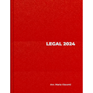 AGENDA LEGALE 2024 Rosso Passione &amp; Argento