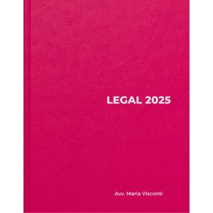 AGENDA LEGALE 2025 Fucsia &amp; Argento