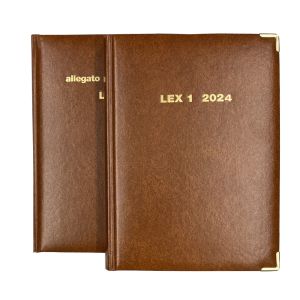 LEX 1 Agenda Legale 2024 Una pagina per giorno Volume doppio