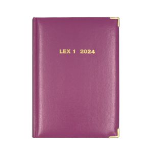 LEX 1 Agenda Legale 2024 Una pagina per giorno Volume unico