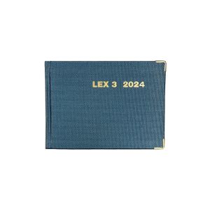 LEX 3 Agenda Legale 2024 tascabile per udienze