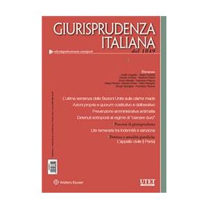 GIURISPRUDENZA ITALIANA cartaceo + digitale + tablet