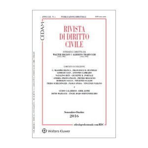 RIVISTA DI DIRITTO CIVILE cartaceo + digitale + tablet